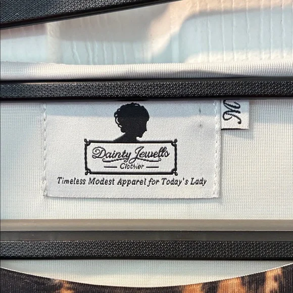 Dainty Jewells Leopard Print Maxi Dress in Brown and Cream - Picture 2 of 4